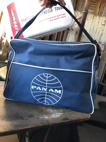 画像12: 70s Vintage PAN AM Airline Bag (R204)  (12)