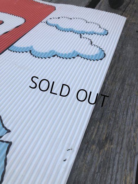 画像11: Vintage 7UP x Peter Max Cardboard Store Sign (R208) (11)
