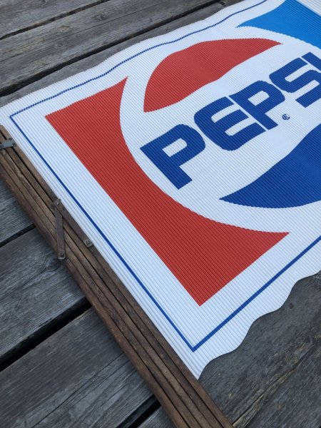 画像7: Vintage PEPSI Cardboard Store Sign (R209) (7)