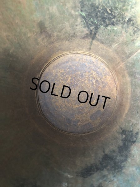 画像12: Vintage Industrial Metal Trush Can (R212) (12)