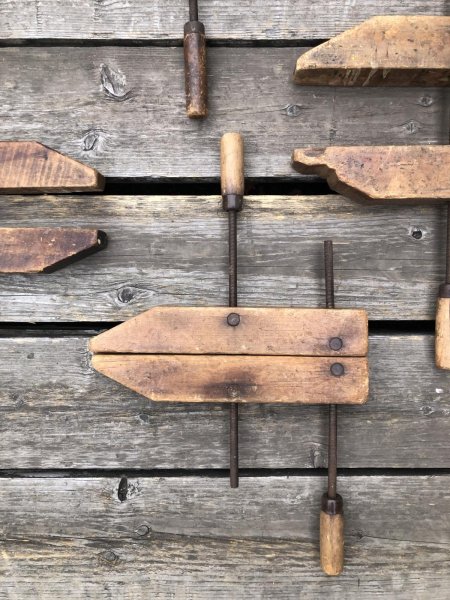 画像4: Vintage Wood Clamp (R212) (4)