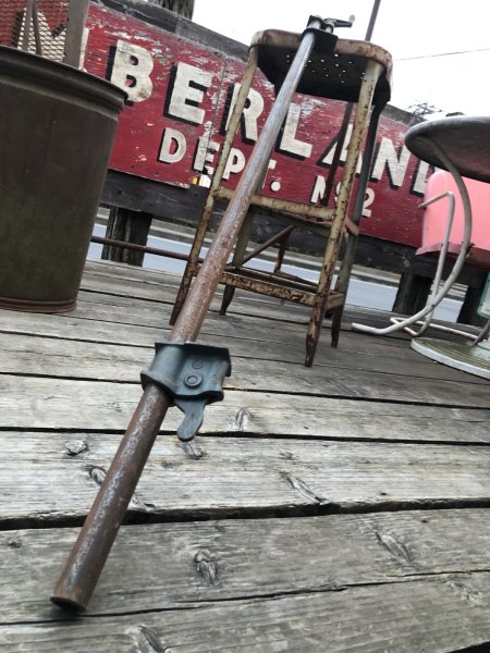 画像5: Vintage Industrial Woodworking Tool Cast Iron Craftman (R213) (5)