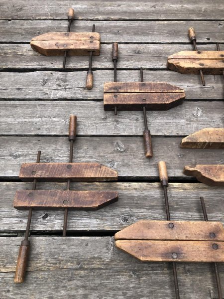 画像3: Vintage Wood Clamp (R212) (3)