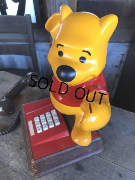 画像9: 70s Vintage Phone Winnie the Pooh (R219) (9)