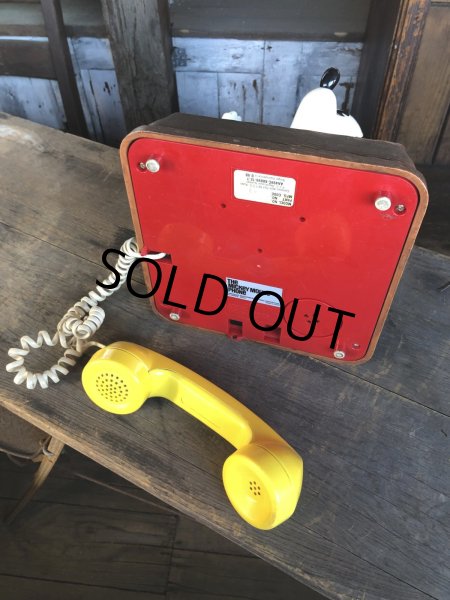画像15: 70s Vintage Phone Mickey Mouse (R218) (15)