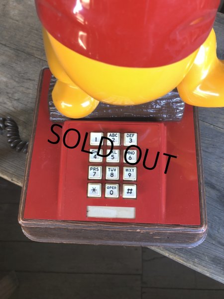 画像2: 70s Vintage Phone Winnie the Pooh (R219) (2)