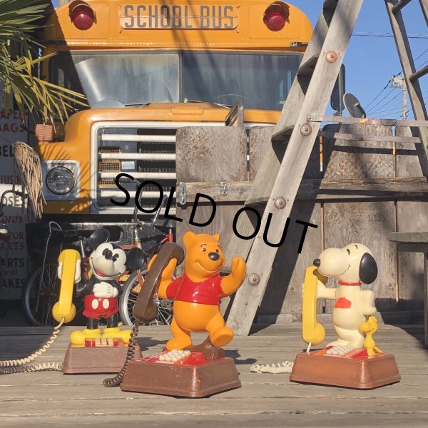 画像19: 70s Vintage Phone Mickey Mouse (R218) (19)