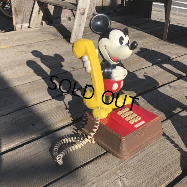画像18: 70s Vintage Phone Mickey Mouse (R218) (18)