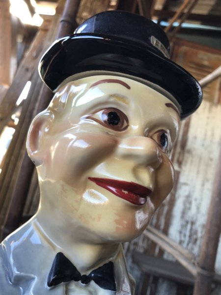 画像9: 70s Vintage Charlie McCarthy Jim Beam Decanter (R223) (9)