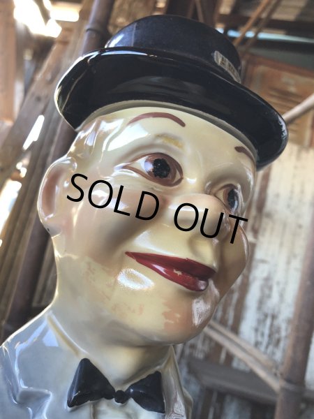画像9: 70s Vintage Charlie McCarthy Jim Beam Decanter (R223) (9)
