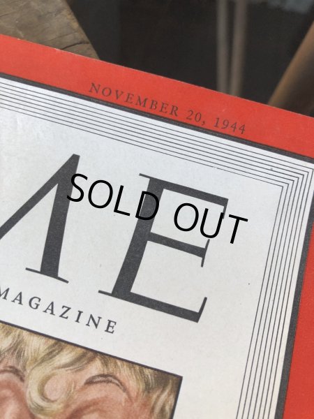 画像2: Vintage TIME Magazine 1944 Charlie McCarthy (R222) (2)