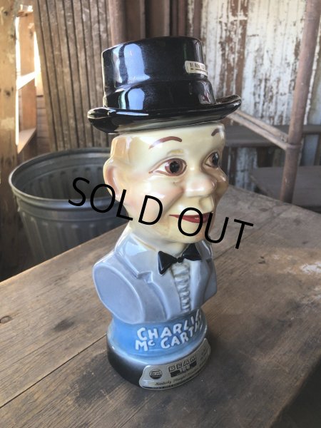 画像4: 70s Vintage Charlie McCarthy Jim Beam Decanter (R223) (4)