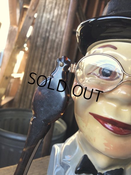 画像13: 70s Vintage Charlie McCarthy Jim Beam Decanter (R223) (13)