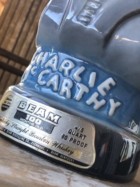 画像6: 70s Vintage Charlie McCarthy Jim Beam Decanter (R223) (6)