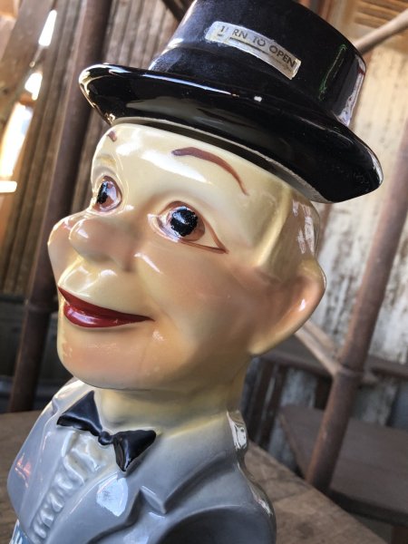 画像11: 70s Vintage Charlie McCarthy Jim Beam Decanter (R223) (11)