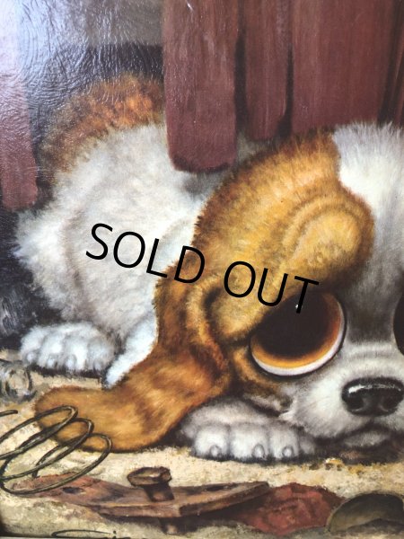 画像7: 60s GIG Vintage Big Eye  Pity Puppy Art (R227) (7)