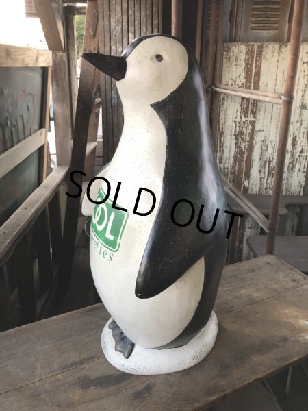 画像3: Vintage Advertising KOOL Tobacco Cigarettes Store Display Willie the Penguin Statue (R232) (3)