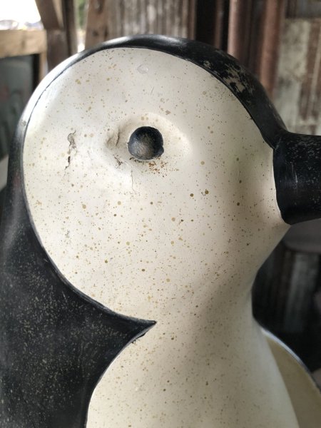 画像8: Vintage Advertising KOOL Tobacco Cigarettes Store Display Willie the Penguin Statue (R232) (8)