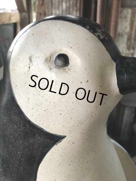 画像8: Vintage Advertising KOOL Tobacco Cigarettes Store Display Willie the Penguin Statue (R232) (8)