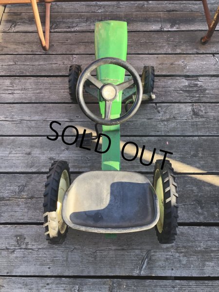画像7: Vintage Ertl JOHN DEERE TRACTOR Pedal Car Kids Ride On 8310 (R234) (7)