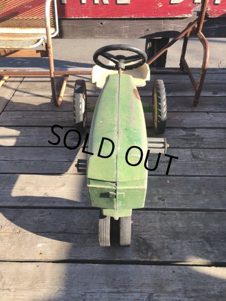 画像19: Vintage Ertl JOHN DEERE TRACTOR Pedal Car Kids Ride On (R236) (19)