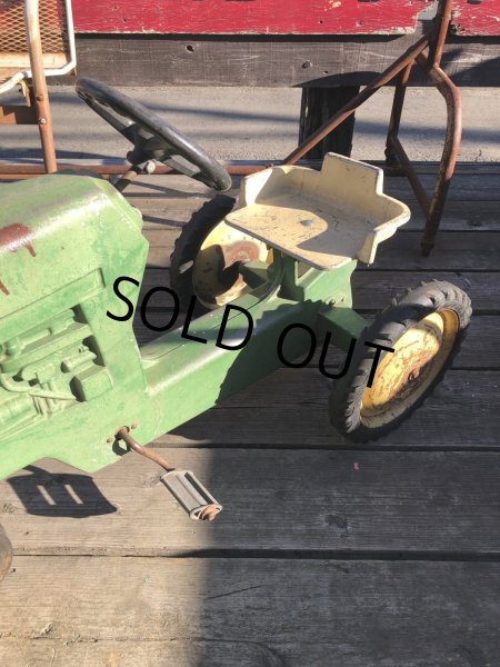 画像6: Vintage Ertl JOHN DEERE TRACTOR Pedal Car Kids Ride On (R236) (6)