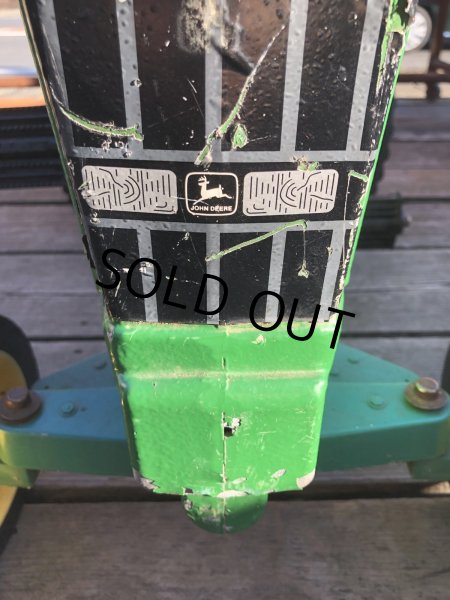 画像25: Vintage Ertl JOHN DEERE TRACTOR Pedal Car Kids Ride On 7600 (R235) (25)