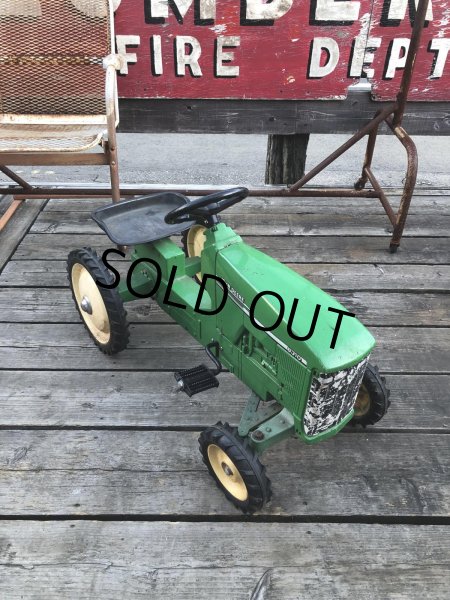 画像21: Vintage Ertl JOHN DEERE TRACTOR Pedal Car Kids Ride On 8310 (R234) (21)