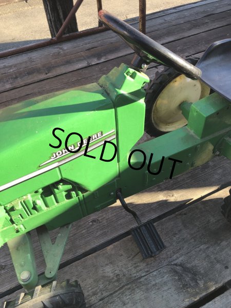 画像3: Vintage Ertl JOHN DEERE TRACTOR Pedal Car Kids Ride On 8310 (R234) (3)