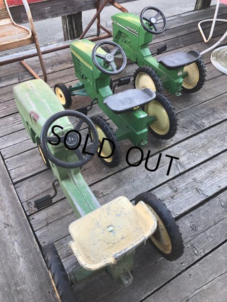 画像24: Vintage Ertl JOHN DEERE TRACTOR Pedal Car Kids Ride On 8310 (R234) (24)
