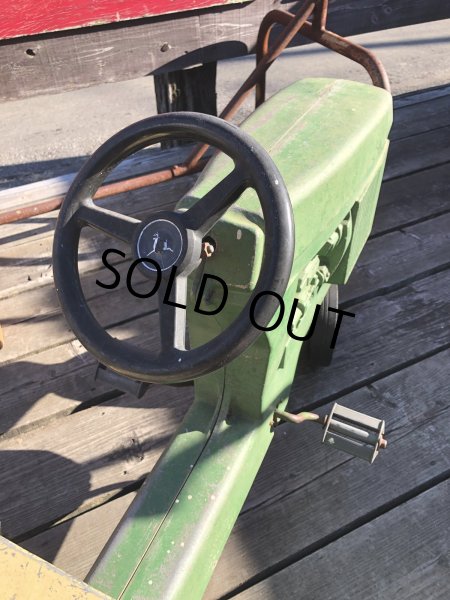 画像14: Vintage Ertl JOHN DEERE TRACTOR Pedal Car Kids Ride On (R236) (14)