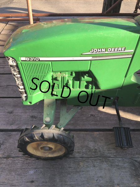 画像2: Vintage Ertl JOHN DEERE TRACTOR Pedal Car Kids Ride On 8310 (R234) (2)