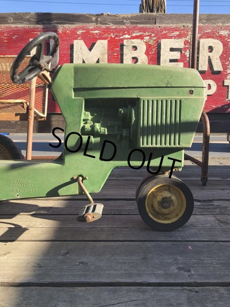 画像17: Vintage Ertl JOHN DEERE TRACTOR Pedal Car Kids Ride On (R236) (17)