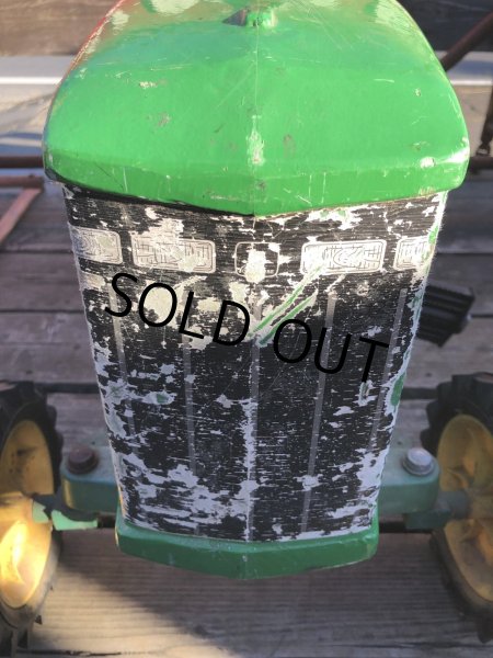 画像18: Vintage Ertl JOHN DEERE TRACTOR Pedal Car Kids Ride On 8310 (R234) (18)