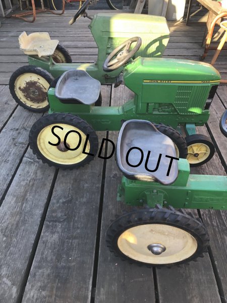 画像31: Vintage Ertl JOHN DEERE TRACTOR Pedal Car Kids Ride On 7600 (R235) (31)