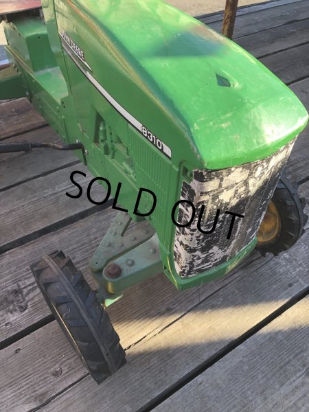 画像17: Vintage Ertl JOHN DEERE TRACTOR Pedal Car Kids Ride On 8310 (R234) (17)