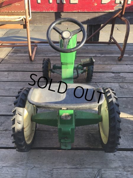 画像6: Vintage Ertl JOHN DEERE TRACTOR Pedal Car Kids Ride On 8310 (R234) (6)