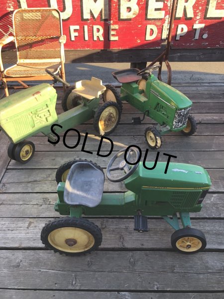 画像23: Vintage Ertl JOHN DEERE TRACTOR Pedal Car Kids Ride On 8310 (R234) (23)