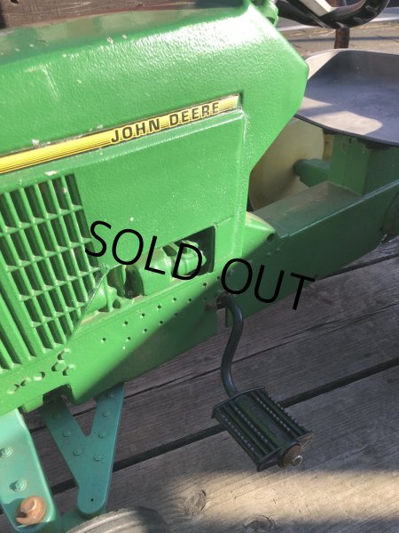 画像5: Vintage Ertl JOHN DEERE TRACTOR Pedal Car Kids Ride On 7600 (R235) (5)