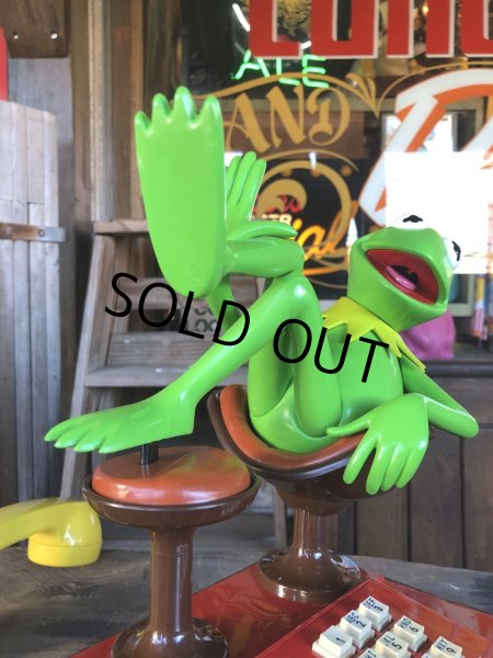画像5: 80s Vintage The Muppets Show KERMIT THE FROG Phone (R237) (5)