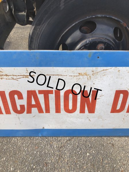 画像5: 【店舗引き取り限定】 Vintage Pennzoil Oil Safe Lubrication Huge Store Display Sign (R238) (5)