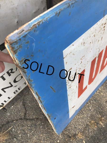 画像15: 【店舗引き取り限定】 Vintage Pennzoil Oil Safe Lubrication Huge Store Display Sign (R238) (15)