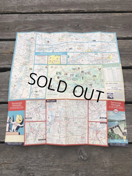 画像5: Vintage Road Map ESSO (R246)  (5)