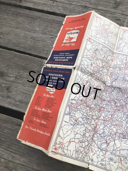 画像7: Vintage Road Map MOBIL (R254)  (7)