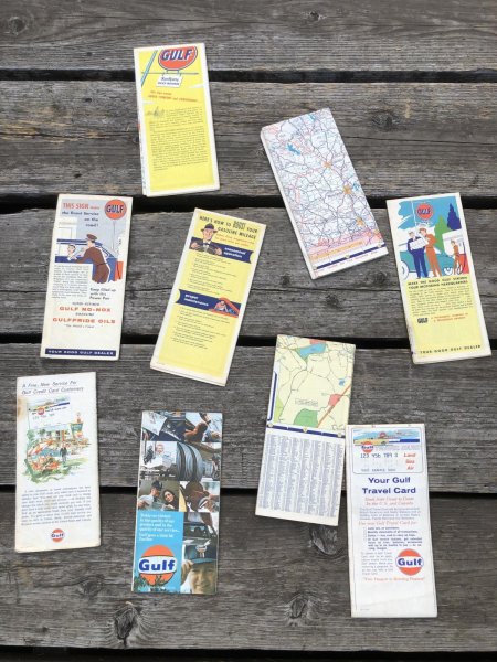 画像2: Vintage Road Map GULF (R243)  (2)