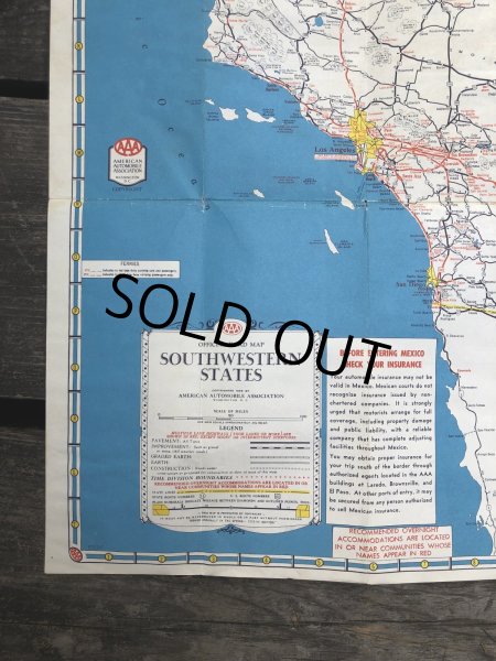 画像10: Vintage Road Map AAA (R251)  (10)