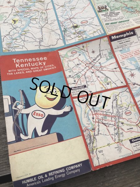 画像6: Vintage Road Map ESSO (R246)  (6)