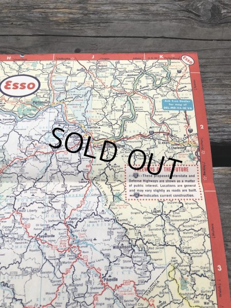 画像9: Vintage Road Map ESSO (R246)  (9)
