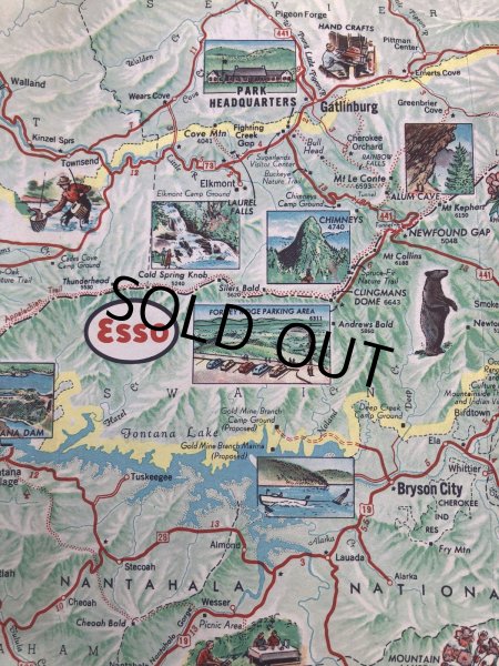 画像7: Vintage Road Map ESSO (R246)  (7)