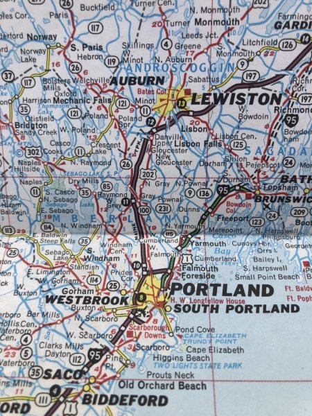 画像8: Vintage Road Map TYDOL FLYING A (R253)  (8)